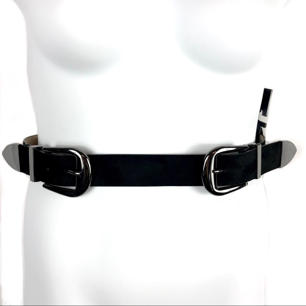 INC International Concepts Double Buckle Belt